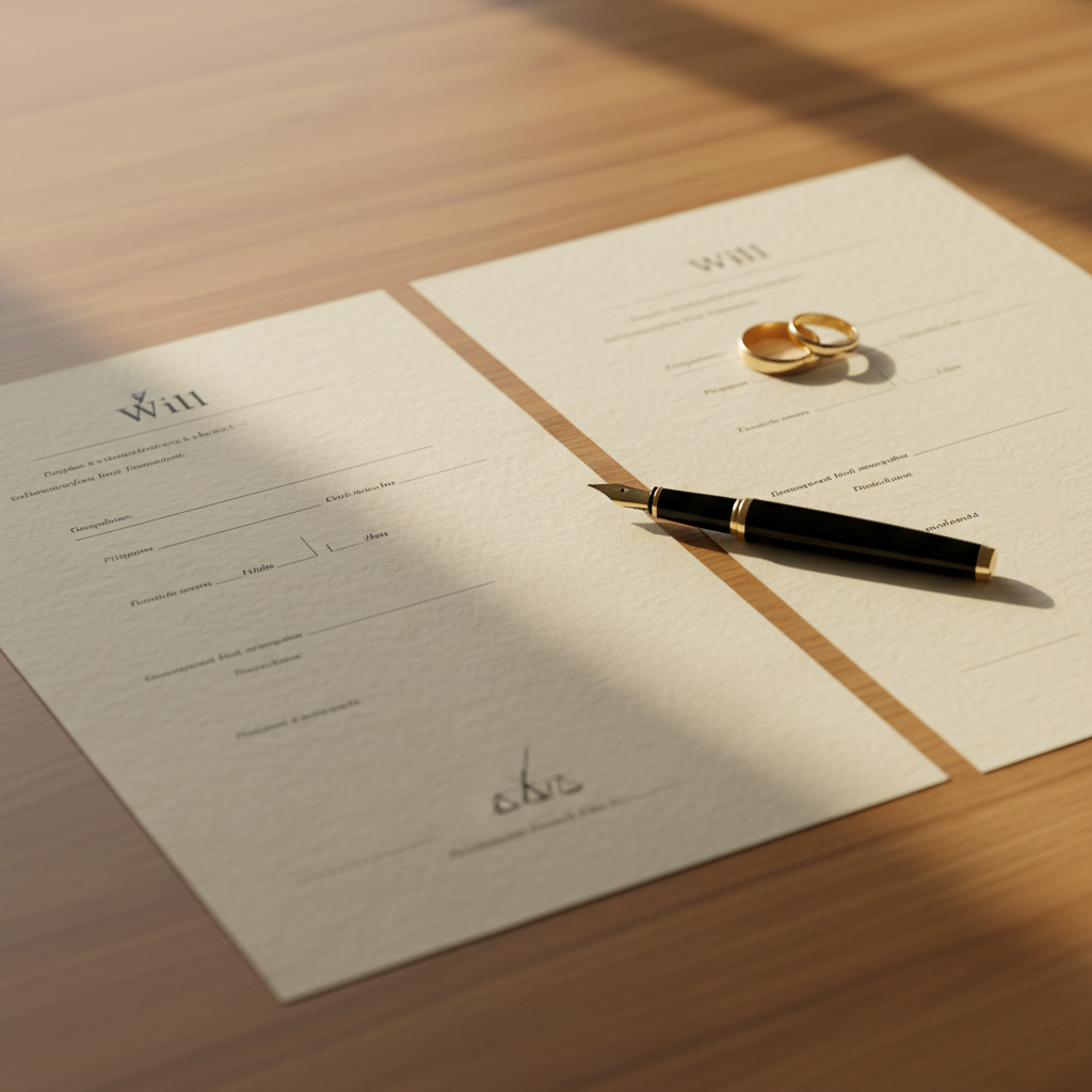 Married Couple Will Template Ireland