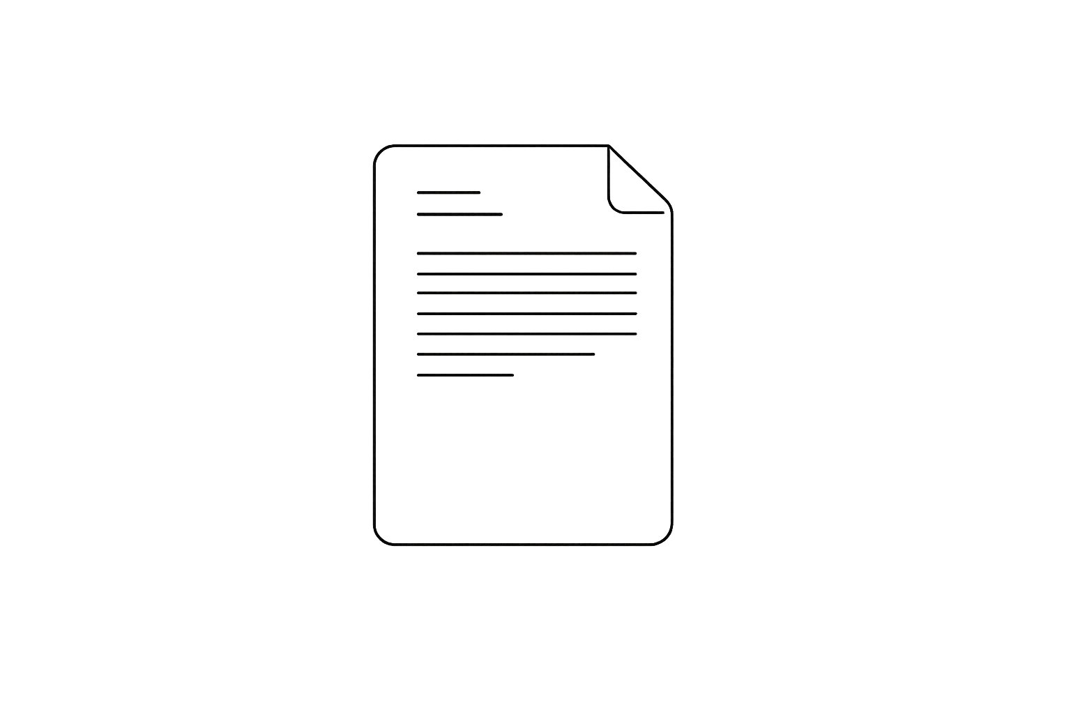 Standard Single Will